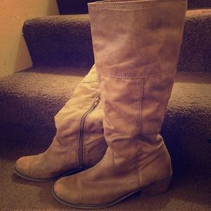 Tan/Brown calf boots